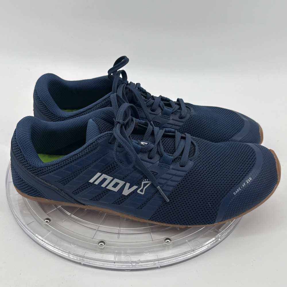 Inov-8 Bare-XF 210 V3 000983-BKGU Mens Blue Athletic Cross Training Shoes 11.5